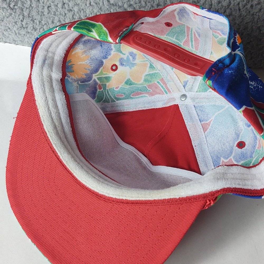 Vintage Florida State Fair Snapback Hat Cap Red - Gem